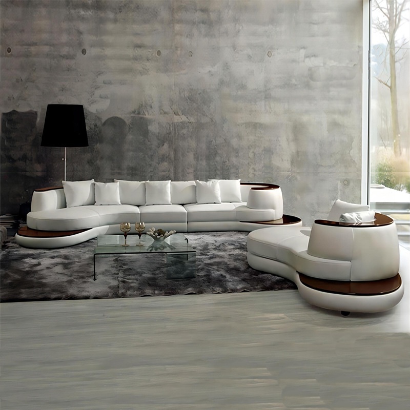 Flowing Sculpture｜Art Gallery-Level Shaped Sofa