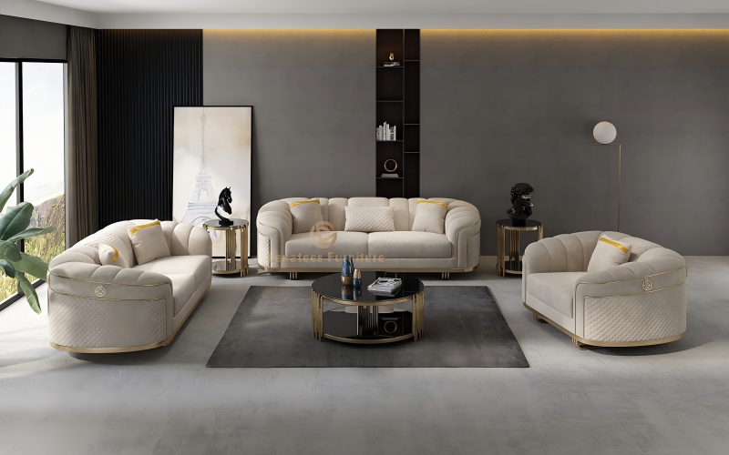 Italian imported linen | Low-key high-end fabric sofa