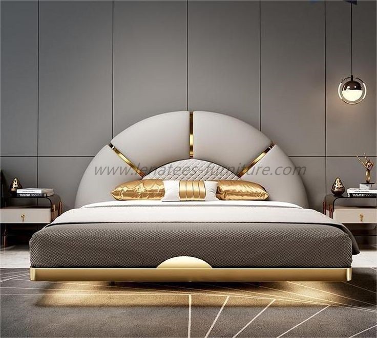 Luxury Bedroom Furniture with led light