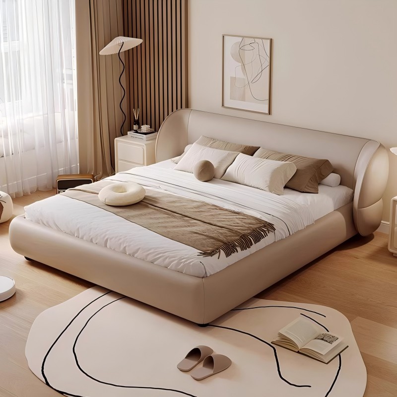 Modern Luxury Leather Bed Frame