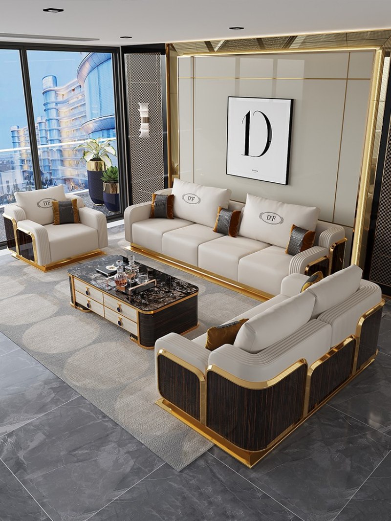 Modular light luxury sofa | Freely define your high-end living room