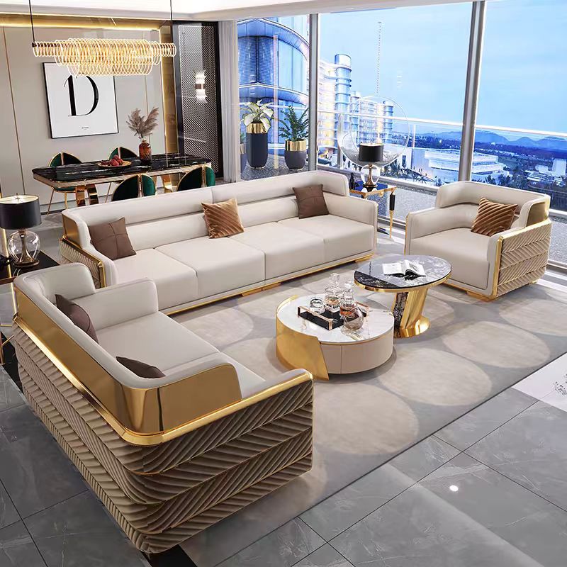 Modular light luxury sofa | Freely define your Italian living room