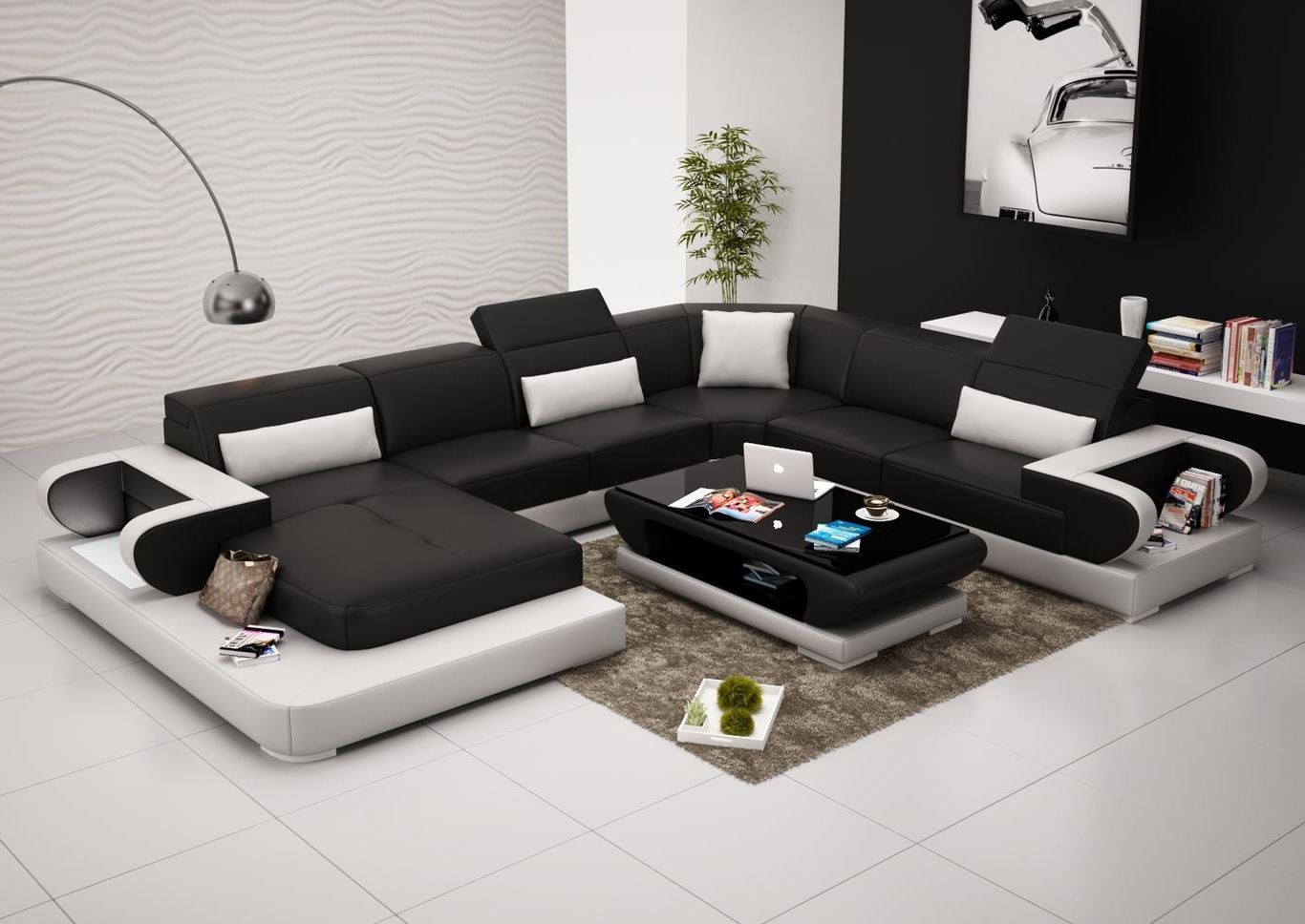 One sofa, two enjoyments