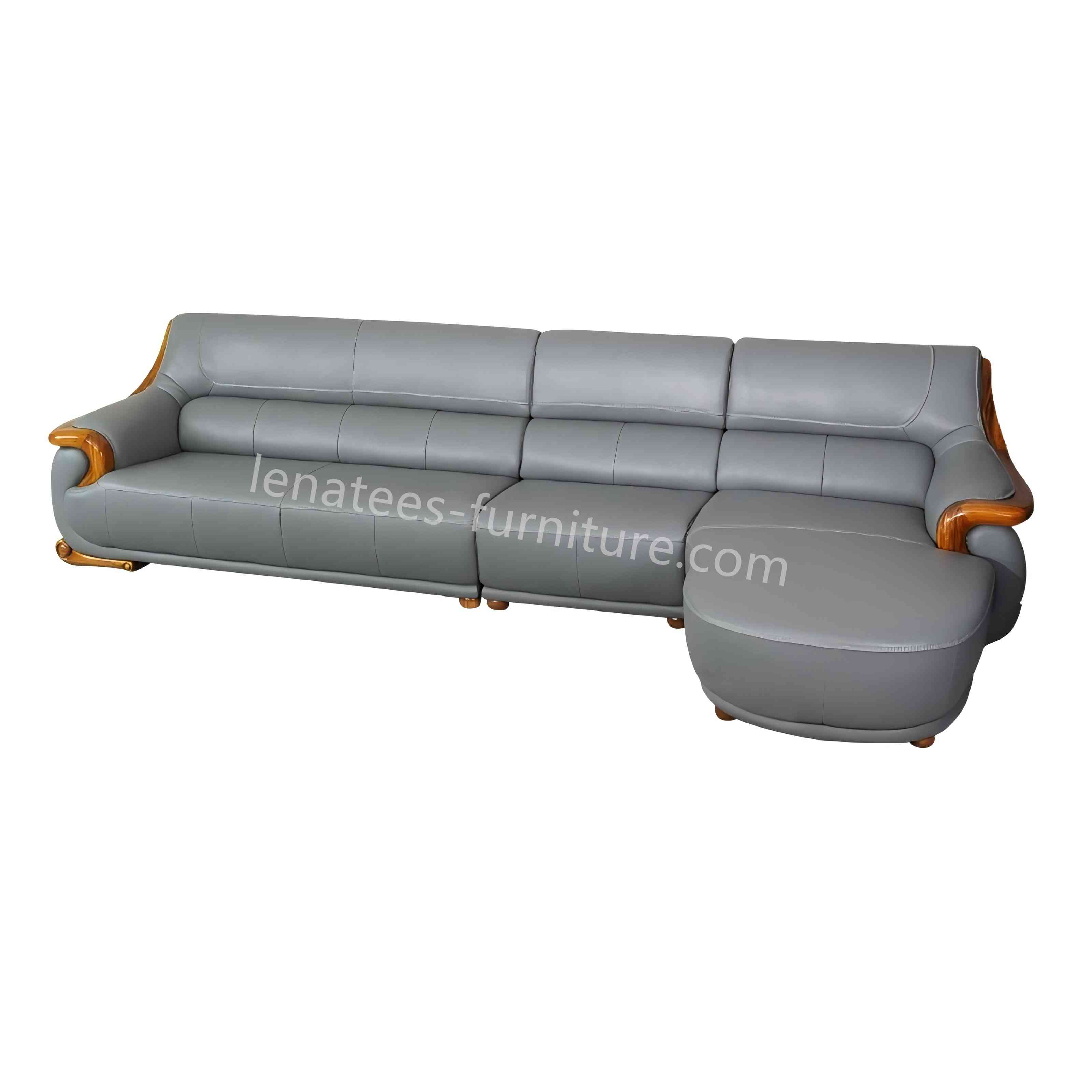 Zingana leather sofa